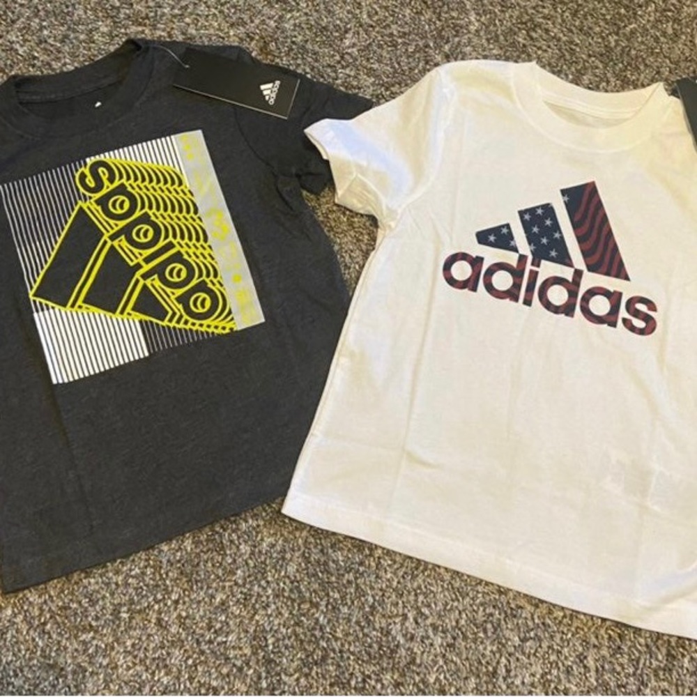 NWT - Toddler Boy's Adidas Tshirt Bundle 3T